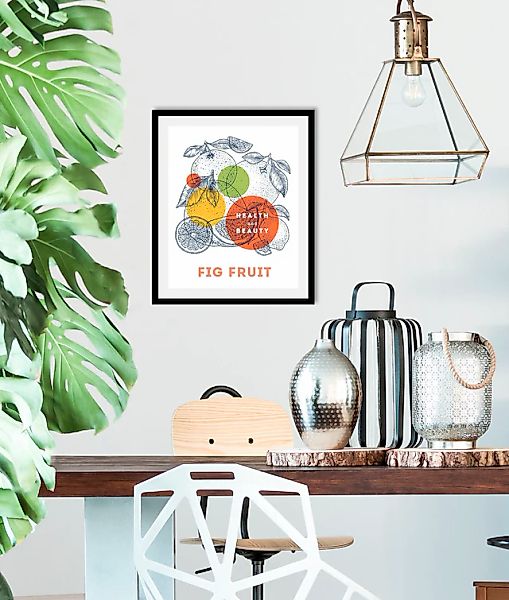 queence Bild »Fig Fruit«, Obst-Obst Bilder-Essen-Lebensmittel-Kunst-Abstrak günstig online kaufen