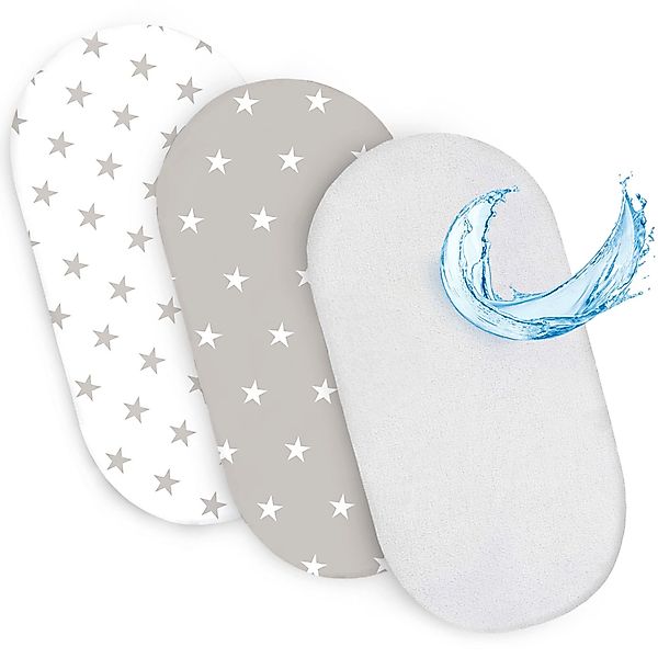 Totsy Baby Spannbettlaken Spannbettlaken Kinderwagen Stubenwagen günstig online kaufen