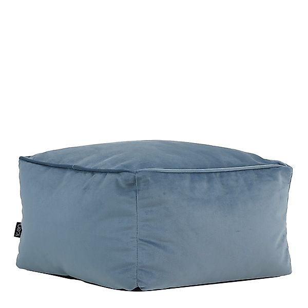 icon Pouf Sitzpouf aus Plüschsamt „Amara“ günstig online kaufen