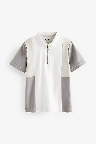 Next Poloshirt Kurzärmeliges Polo-Shirt mit Blockfarben (1-tlg) günstig online kaufen