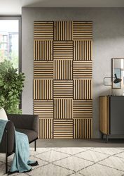 INOSIGN Wandpaneel "Silencio, 4er Set, quadratisch je 40 x 40 cm, inkl. 4 A günstig online kaufen