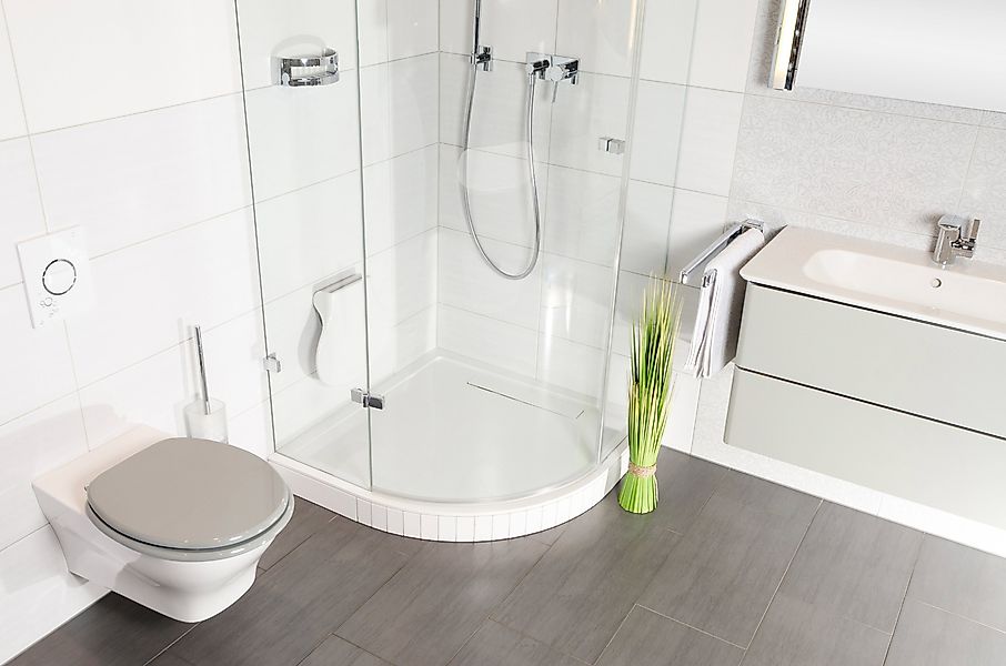Sanilo WC-Sitz Manhattan Grau, mit Absenkautomatik, günstig online kaufen