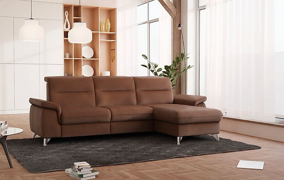 sit&more Ecksofa "Astoria L-Form", wahlweise mit motorischer Relaxfunktion günstig online kaufen