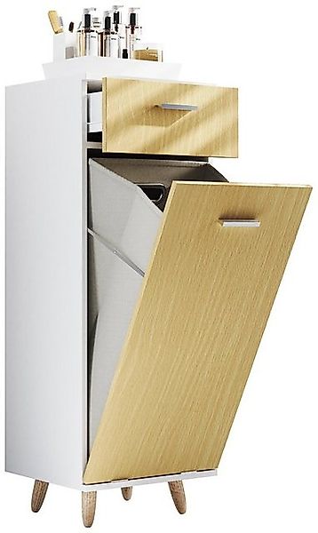 VCM Hochschrank Wäscheschrank Wäschetruhe Wäschebox Landos S günstig online kaufen