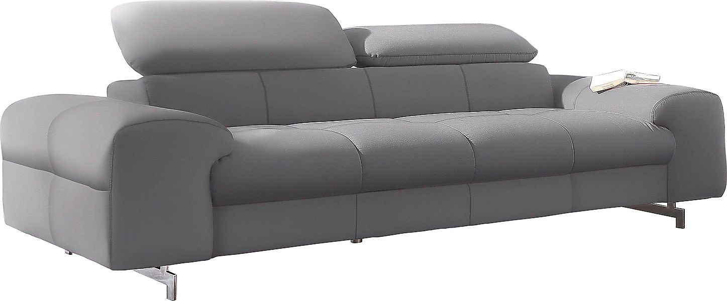COTTA 3-Sitzer Chef, Big-Sofa mit Kopfteilverstellung, günstig online kaufen