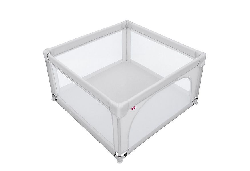 COSTWAY Laufstall Baby Laufgitter, 120x120cm, mit atmungsaktivem Netz & Rei günstig online kaufen