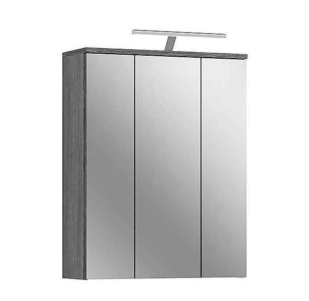 furnling Badezimmerspiegelschrank Blaine Breite 60 cm, 3 Türen, 9 Fächer, m günstig online kaufen