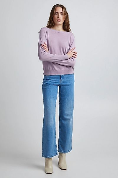 Pulz Jeans Strickpullover PZSARA - 50206033 Feinstrick-Pullover mit seitlic günstig online kaufen