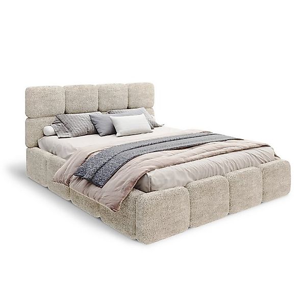 FDM Polsterbett CLOUDY Bettgestell Bett 140x200, 160x200, 180x200 cm, Hebba günstig online kaufen
