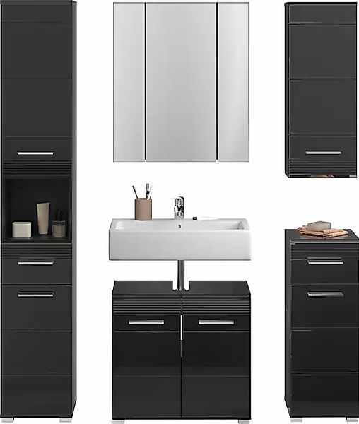 INOSIGN Badmöbel-Set »Malmö, 5 teilig, bestehend aus:« Set, 5 Stk. tlg. günstig online kaufen