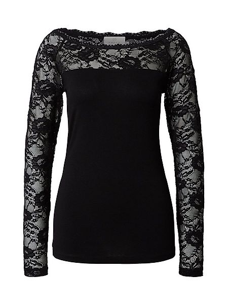 KAFFE Langarmshirt Lacy (1-tlg) Spitze günstig online kaufen