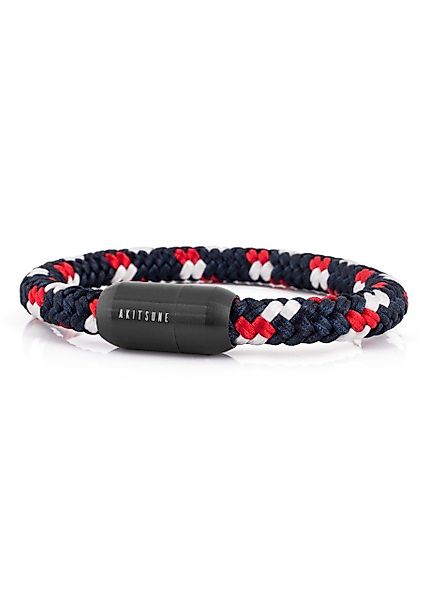 Akitsune Armband Portus Nylonarmband Mattschwarz - günstig online kaufen