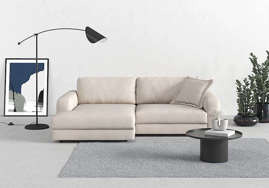 TRENDMANUFAKTUR Ecksofa "Bourbon Mega Ecke mit tollem Sitzkomfort, Breite 2 günstig online kaufen