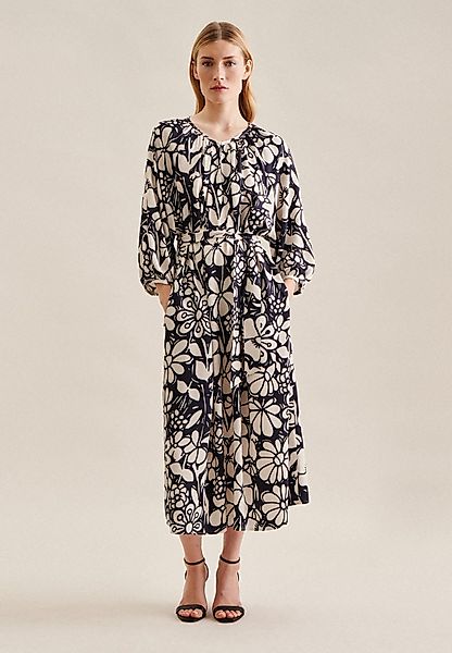 seidensticker Sommerkleid Schwarze Rose 3/4-Arm Rundhals günstig online kaufen