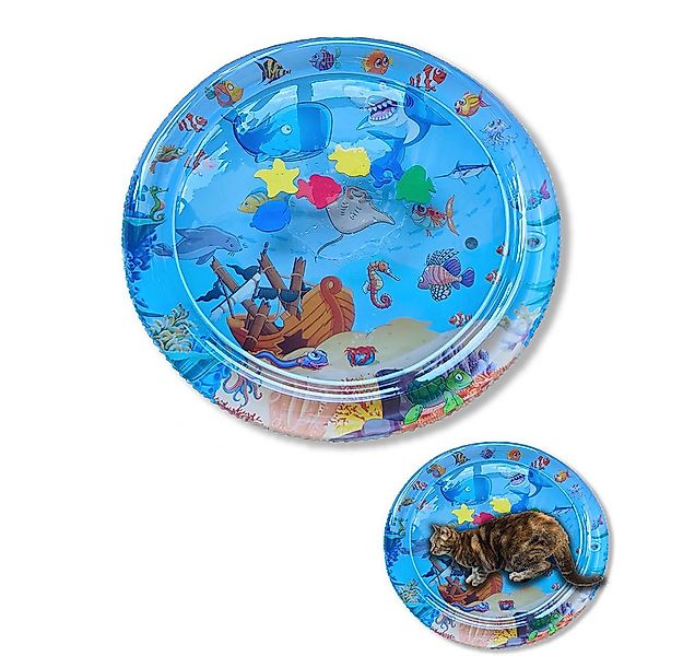 Ledander Hundematte Kratzfeste Katzen-Wasser-Spielmatte im Ozean, Design mi günstig online kaufen