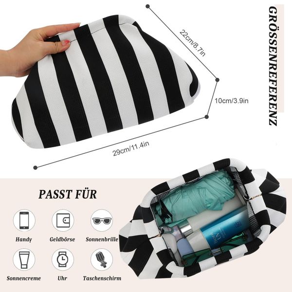 Coonoor Abendtasche Damen Dumpling Clutch, bunte günstig online kaufen