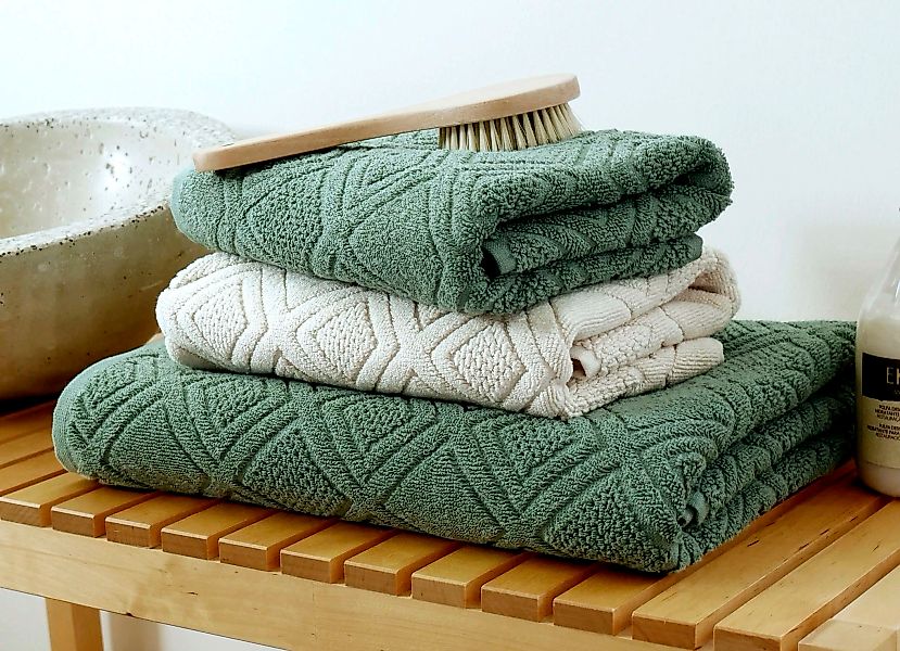 framsohn frottier Handtücher »Mosaik Handtücher«, (2 St.) günstig online kaufen