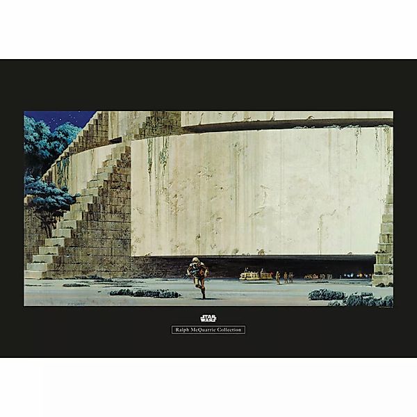 Komar Poster Star Wars Classic RMQ Yavin Temple Star Wars B/L: ca. 70x50 cm günstig online kaufen