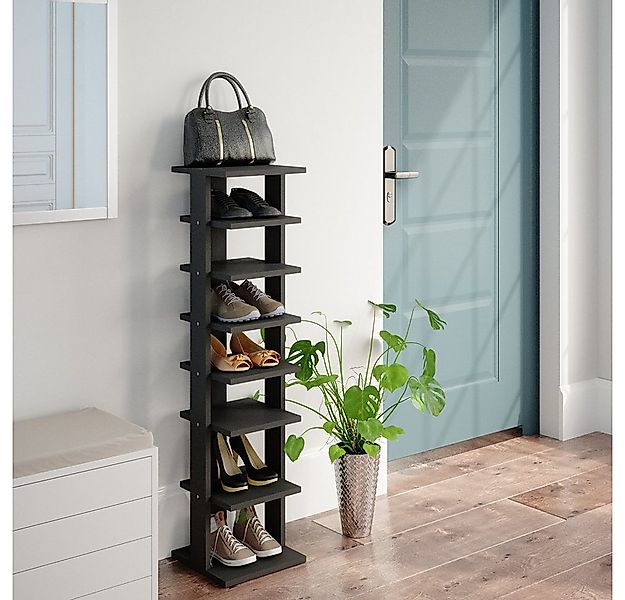 Vicco Schuhregal Sara, Anthrazit, 26.7 x 110 cm, 1-tlg. günstig online kaufen