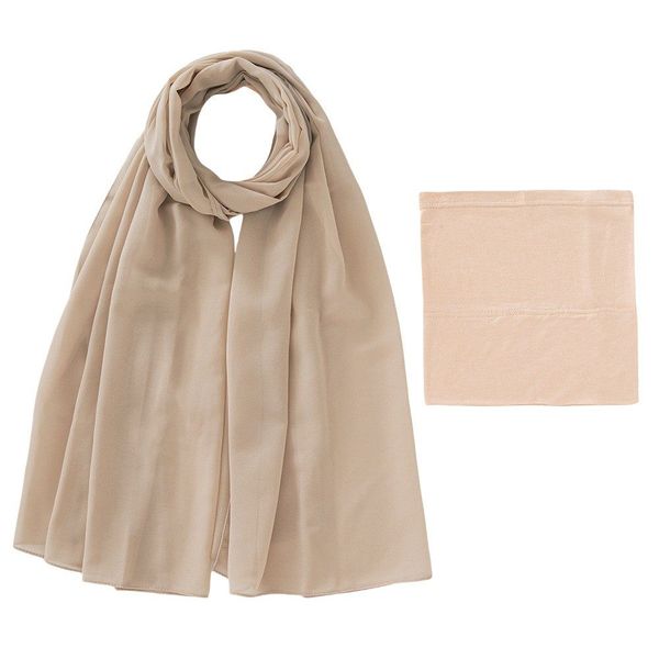 Coonoor Modeschal Hijab Kopftuch Damen Chiffon günstig online kaufen