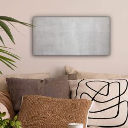 OneMillionCanvasses® Leinwandbild Panorama Beton - Grau günstig online kaufen