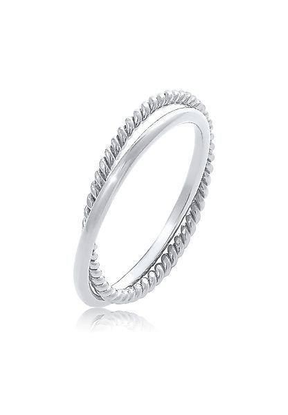 Elli Fingerring Wickelring Klassik Fein Gedreht günstig online kaufen