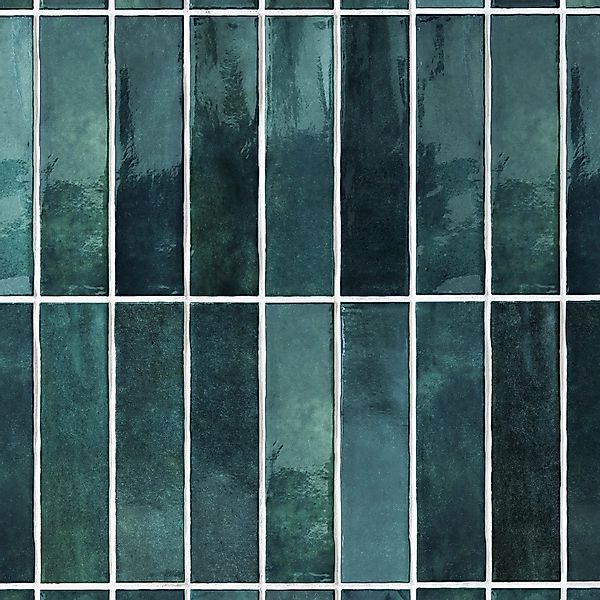 Grosfillex Wandpaneele Element 3D Optik Vertical Tiles Lagoon 260 cm x 37,5 günstig online kaufen