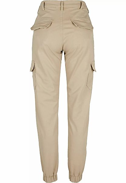 URBAN CLASSICS Cargohose "Urban Classics Damen Ladies High Waist Cargo Pant günstig online kaufen