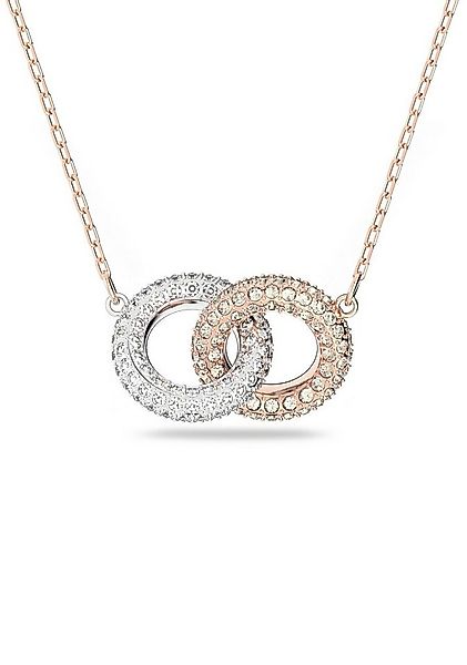 Swarovski Kette mit Anhänger Dextera Round, mit Swarovski® Kristall günstig online kaufen
