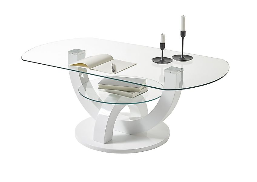 Stolkom Sp.z.o.o. Couchtisch aus MDF, Glas günstig online kaufen