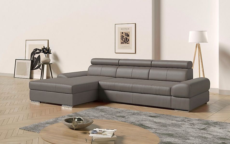 sit&more Ecksofa "Broadway L-Form" inklusive Kopfteilverstellung, wahlweise günstig online kaufen