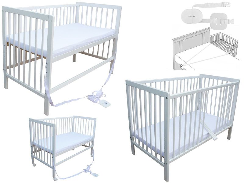 Micoland Beistellbett Kinderbett Beistellbett Babybett 120x60cm günstig online kaufen