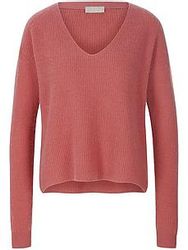 V-Pullover aus 100% Premium-Kaschmir include pink günstig online kaufen