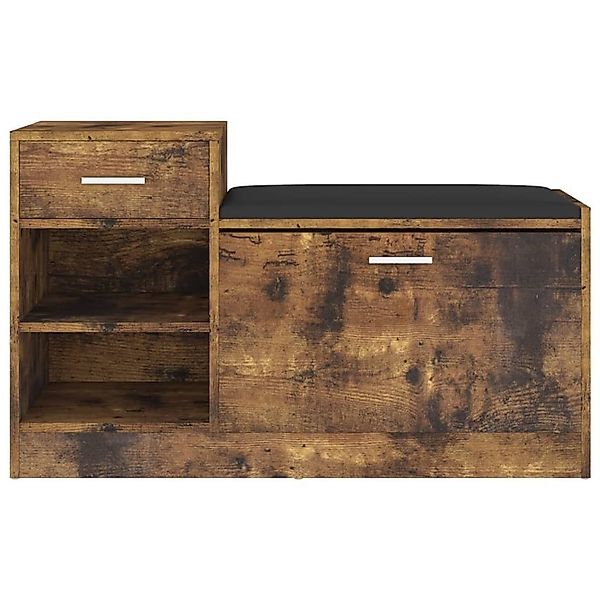 vidaXL Schuhregal Schuhbank Räuchereiche 94,5x31x57 cm günstig online kaufen