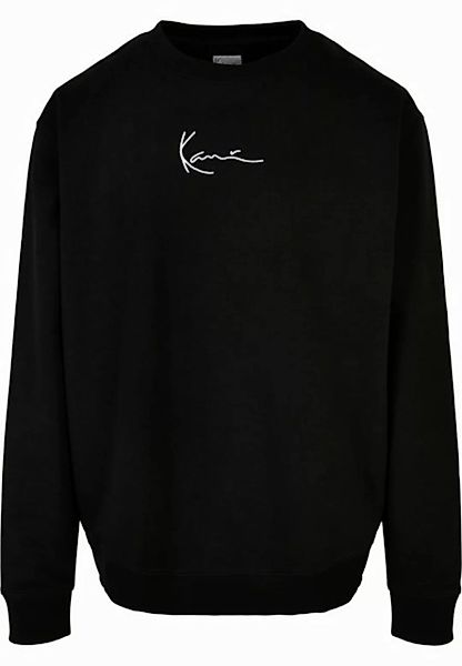 Karl Kani Rundhalspullover Karl Kani KK Small Signature Crew black (1-tlg) günstig online kaufen