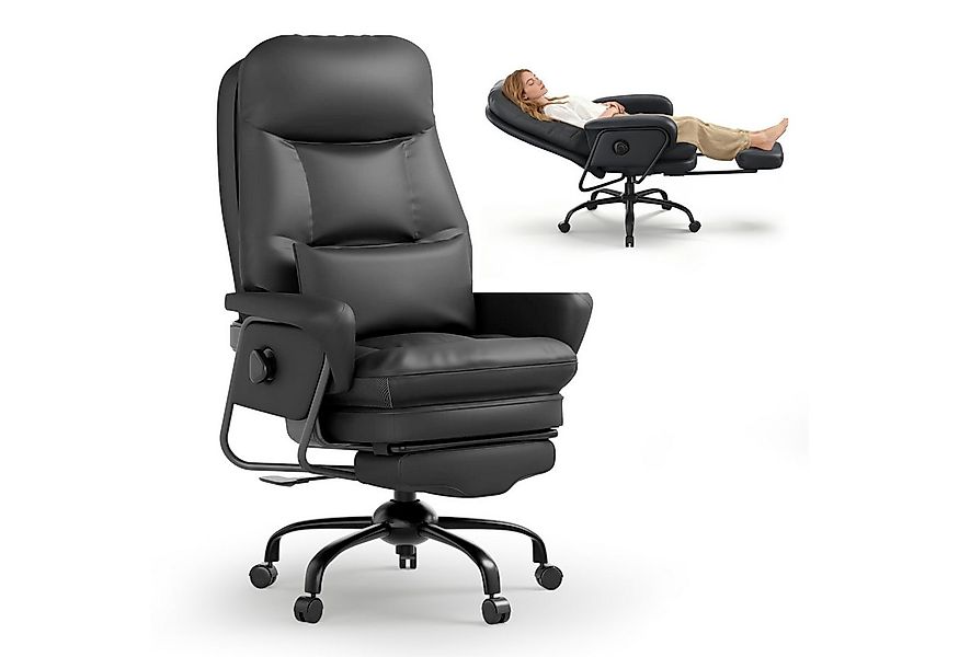 FLEXISPOT Drehstuhl 3-in-1 Ergonomischer Relax- & Bürostuhl mit 160° Liegef günstig online kaufen