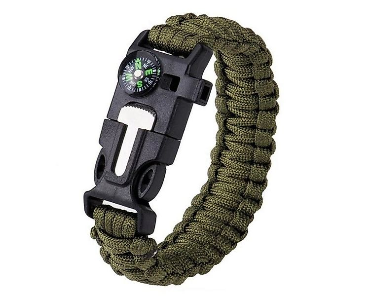 BWuM Schlüsselanhänger Bundeswehr Paracord Armband 5in1 mit Kompass günstig online kaufen