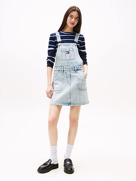 Tommy Jeans Jeanskleid DENIM DUNGAREE DRESS günstig online kaufen