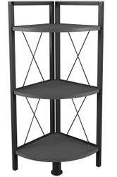 VCM Standregal Holz Metall Eckregal Bücher günstig online kaufen