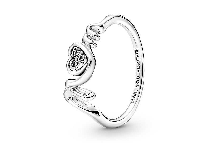 Pandora Silberring Damen-Mom Pavé Silber günstig online kaufen