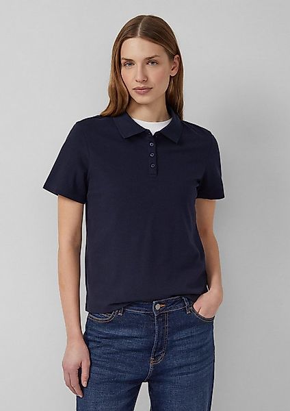 s.Oliver Kurzarmshirt Polo-Shirt Poloshirt aus Baumwollpiqué günstig online kaufen