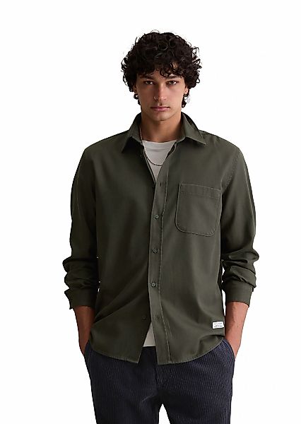 Marc OPolo DENIM Langarmhemd "aus Lyocell-Baumwoll-Twill" günstig online kaufen