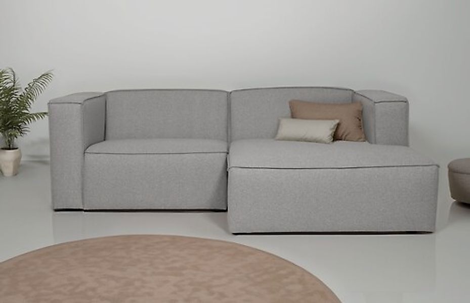 andas Ecksofa »Dalby, L-Form,«, extra tiefe Sitzfläche, mit Kedernaht, ange günstig online kaufen