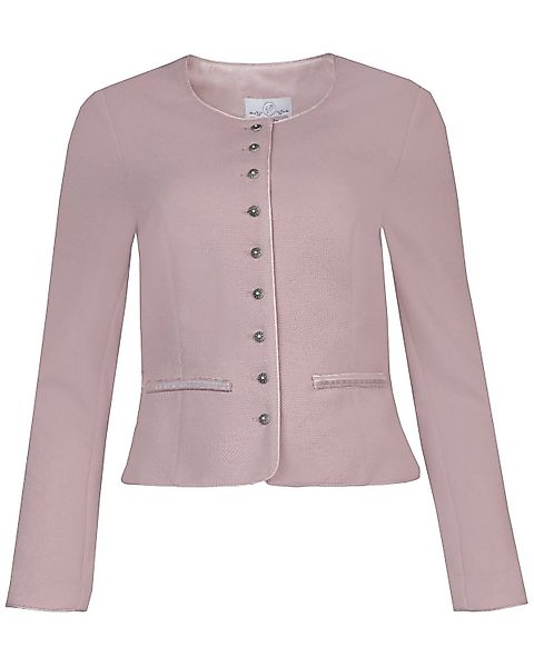MarJo Trachtenstrickjacke 'Britta' 184000, Mauve Rosa günstig online kaufen