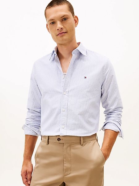 Tommy Hilfiger Langarmhemd "HERITAGE OXFORD STRIPE Regular Fit SHIRT" günstig online kaufen