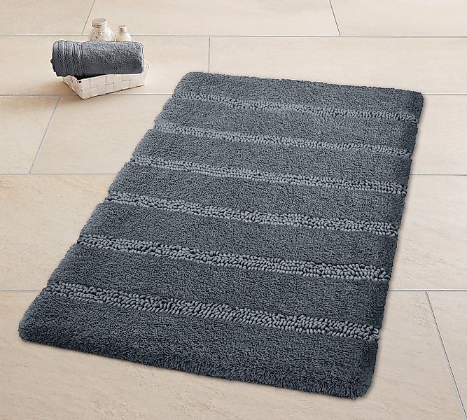 Kleine Wolke Badematte Monrovia, Höhe 23 mm, rutschhemmend beschichtet, fuß günstig online kaufen