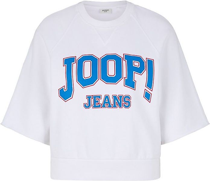 Joop Jeans Rundhalsshirt Tuva mit Frontdruck günstig online kaufen