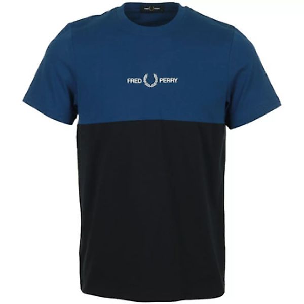 Fred Perry  T-Shirt Branded Colour Block T-Shirt günstig online kaufen
