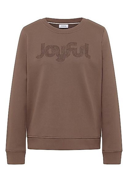 CECIL Sweatshirt Sweatshirt with Embroidery günstig online kaufen