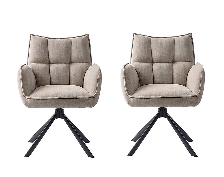freiraum Armlehnstuhl Marilla (2er-Set), (2er-Set) Federkern, Drehfunktion, günstig online kaufen